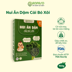 Mì Nui Ăn Dặm Vị Cải Bó Xôi đăng App